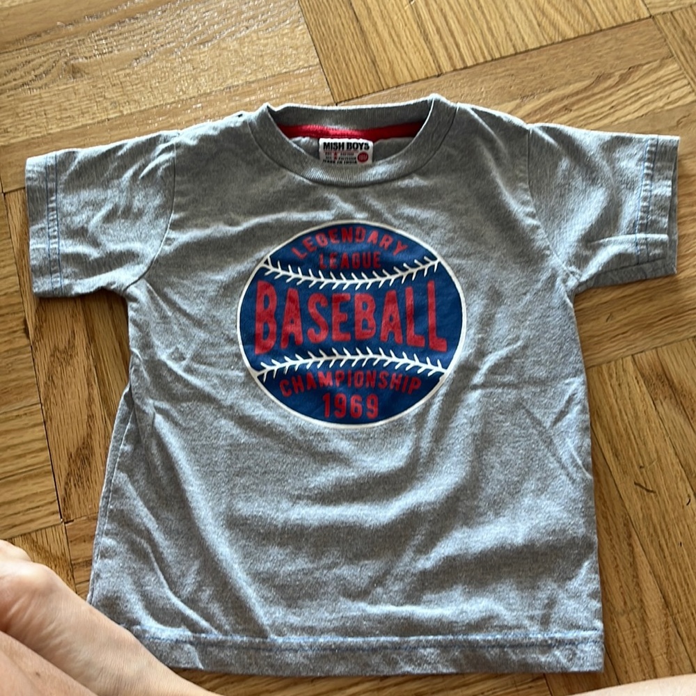 Mish Boys graphic h tee 18M